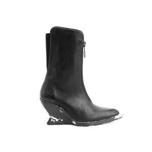 John Fleuvog Ishshoes Heebie Jeebies Wedged Mid-Calf Boot